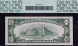 A FR #2011-C* FRN ten dollar star note from the Federal Reserve Bank in Philadelphia from the series of 1950-A for sale by Brandywine General Store graded PCGS 66 PPQ