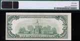 A FR #2160-D* Series of 1950C FRN one hundred dollar star note from the Federal Reserve Bank in Cleveland graded by PMG at 58 for sale by Brandywine General Store Reverse