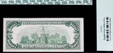 A FR #2161-H Series of 1950-D FRN from the Federal Reserve Bank in St. Louis Missouri and in the denomination of one hundred dollars for sale by Brandywine General Store. Reverse of bill