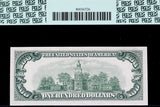 A FR #2162-L Series of 1950D 100 Dollar FRN note from the San Fransisco Federal Reserve Bank for sale by Brandywine General Store certified PCGS 58 Reverse of bill