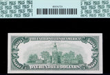 A FR #2162-L Series of 1950D 100 Dollar FRN note from the San Fransisco Federal Reserve Bank for sale by Brandywine General Store certified PCGS 58 Reverse