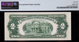 A Fr 1511* two dollar Series 1953B legal tender note for sale by Brandywine General Store in Gem Uncirculated condition reverse of bill