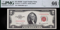 A Fr 1511* two dollar Series 1953B legal tender note for sale by Brandywine General Store in Gem Uncirculated condition