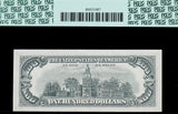 A FR #2164-G* Series of 1969 FRN one hundred dollar star note from the Federal Reserve Bank in Chicago for sale by Brandywine General Store graded PCGS 67 PPQ reverse of bill