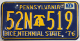 A classic 1974 Pennsylvania Car License Plate for sale by Brandywine General Store in excellent minus condition