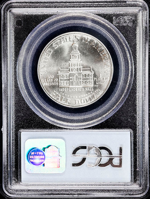 1976-s Kennedy silver half dollar graded mint state 67 by PCGS