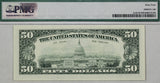 A series of 1993 Fr #2125-B* FRN star note from the New York Federal Reserve Bank in the denomination of fifty dollars for sale by Brandywine General Store reverse of bill