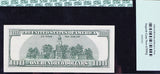 A FR #2175-I Series of 1996 FRN One Hundred dollar note from the Federal Reserve Bank in Minneapolis Minnesota for sale by Brandywine General Store certified PCGS 67PPQ reverse of bill