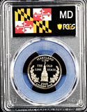 2000-S MD state quarter certified by PCGS at Proof 70 Deep Cameo
