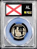 2003-S AL state quarter certified by PCGS at Proof 70 Deep Cameo
