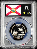 2004-S Florida statehood quarter certified by PCGS at Proof 70 deep cameo