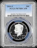 2011-s Kennedy half dollar graded perfect 70 deep cameo
