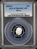 2004-s Roosevelt silver Dime certified Proof 69 Deep Cameo by PCGS