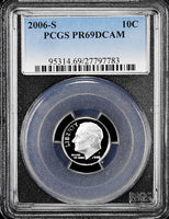 2006-s Roosevelt Dime certified Proof 69 Deep Cameo by PCGS