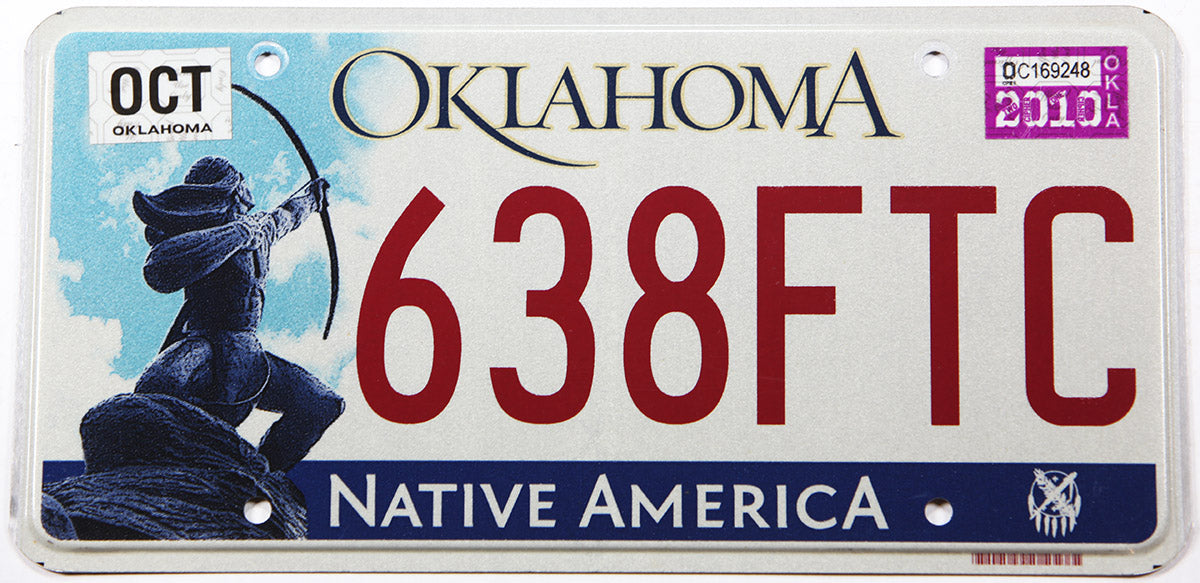 oklahoma tobacco license Launches Modernized ID Format 2010 Oklahoma License Plate