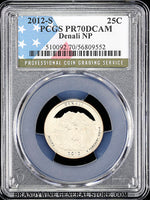 2012-s Denali quarter certified by PCGS at Proof 70 Deep Cameo