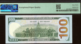 A Fr #2188-B Series of 2013 FRN with a radar serial number of 35358353 for sale by Brandywine General Store graded by PMG at 67 EPQ reverse of bill