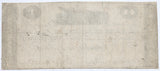 An obsolete one dollar rare banknote from the Bank of Columbia in Kentucky issued September 15, 1818 for sale by Brandywine General Store reverse of bill