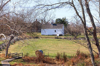 An original premium quality Civil War art print of the Dogan House a View from the Cemetery in Manassas Battlefield Park for sale by Brandywine General Store