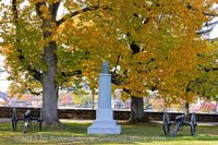 An original premium quality art print of Edgell's 1st New Hampshire Battery Monument in Gettysburg National Military Park for sale by Brandywine General Store