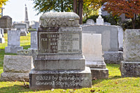 An original premium quality art print of the Exact Spot of Lincoln's Gettysburg address in Evergreen Cemetery for sale by Brandywine General Store