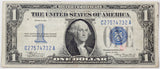 A series of 1934 FR #1606 One Dollar Silver Certificate in very fine condition for sale by Brandywine General Store