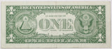 A Friedberg 1619* One Dollar star Silver Certificate Series 1957 for sale by Brandywine General Store in very fine condition reverse