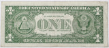 A Fr #1620* star note from the series of 1957-A One Dollar silver certificate for sale by Brandywine General Store Reverse