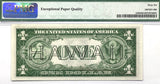 A FR #2300 Series of 1935-A one dollar Hawaii emergency World War II issue graded PMG 66 EPQ for sale by Brandywine General Store Reverse of bill