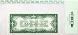 A 1928A FR #1601 One Dollar Silver Certificate professionally certified by PCGS at Gem New 66 PPQ for sale by Brandywine General Store Reverse of bill