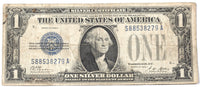 A 1928A FR #1601 One Dollar Silver Certificate in very good condition for sale by Brandywine General Store