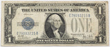 A 1928B FR #1602 One Dollar Silver Certificate in fine condition for sale by Brandywine General Store