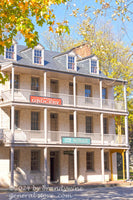 Art print of grocery and shoemaker building in Harpers Ferry by brandywine general store