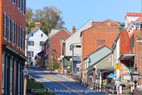 art print of Harpers Ferry Section of Lower Town by Brandywine General Store