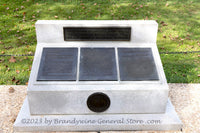 An original premium quality art print of Kentucky Honors Her Son Abraham Lincoln monument at Gettysburg National Cemetery