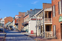 An original premium quality art print of Lower Town of Harpers Ferry Historical National Park for sale by Brandywine General Store
