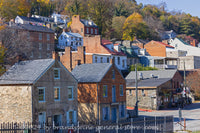 art print of the Many Levels of the Town of Harpers Ferry WV for sale by Brandywine General Store
