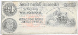 Obsolete four dollars and fifty cents Missouri Defence Bond printed during the Civil War by the Southern MO government while in exile for sale by Brandywine General Store reverse of note