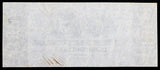An Obsolete North Carolina Civil War three dollar Treasury Note issued in 1863 during the Civil War reverse of bill