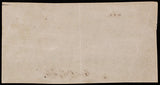 An Obsolete North Carolina Civil War ten cents small size treasury note issued Sept 1, 1862 from Raleigh NC for sale by Brandywine General Store reverse of bill