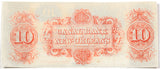 An obsolete ten dollar banknote from the New Orleans Canal Banking company with a Building for sale by Brandywine General Store reverse