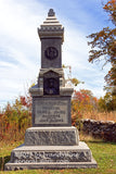An original premium quality art print of New York 126th Infantry 3rd Brigade monument in Gettysburg Military National Park for sale by Brandywine General Store