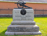 An original premium quality art print of New York 5th Taft's Independent Battery Monument in Gettysburg Cemetery for sale by Brandywine General Store