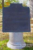 An original premium quality art print of North Carolina Infantry Pettigrew's Brigade marker on Seminary Ridge in Gettysburg Military Park for sale by Brandywine General Store