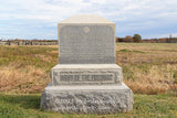 An original premium quality art print of Pennsylvania 143rd Infantry 2nd Brigade monument in Gettysburg Military Park for sale by Brandywine General Store