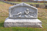 Pennsylvania 149th Regiment Volunteers monument in Gettysburg Military Park art print