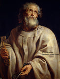 An archival premium Quality religious art Print of Pope Peter painted by Raphael between 1610 - 1612 for sale by Brandywine General Store