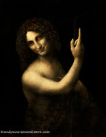 da Vinci Leonardo - St. John the Baptist art print