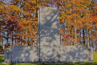 An original premium quality art print of South Carolina Monument Back Side on Seminary Ridge in Gettysburg Military Park for sale by Brandywine General Store