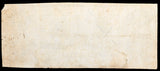 A T-46 obsolete ten dollar southern civil war currency note with Ceres resting on Cotton Bales drom 1862 reverse of bill